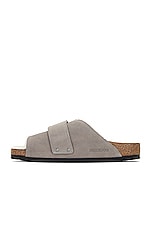 BIRKENSTOCK Kyoto Shearling in Stone Coin & Natural, view 5, click to view large image.