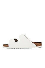 BIRKENSTOCK Arizona Soft Footbed in White, view 5, click to view large image.