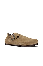 BIRKENSTOCK London in Taupe, view 2, click to view large image.