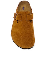 BIRKENSTOCK Boston Soft Footbed in Mink, view 4, click to view large image.