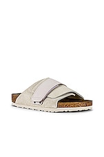 BIRKENSTOCK Kyoto in Antique White, view 2, click to view large image.