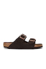 BIRKENSTOCK Arizona Soft Foot Bed in Mocha, view 1, click to view large image.