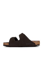 BIRKENSTOCK Arizona Soft Foot Bed in Mocha, view 5, click to view large image.