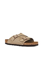 BIRKENSTOCK Zurich in Taupe, view 2, click to view large image.
