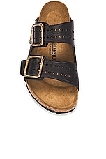 BIRKENSTOCK Arizona Bold Grip in Black, view 4, click to view large image.
