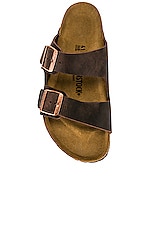 BIRKENSTOCK Arizona in Habana Oiled, view 4, click to view large image.