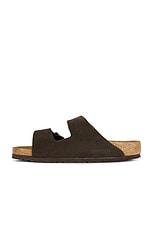 BIRKENSTOCK Arizona Soft Footbed in Mocha, view 5, click to view large image.