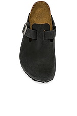 BIRKENSTOCK Boston in Black Oiled, view 4, click to view large image.