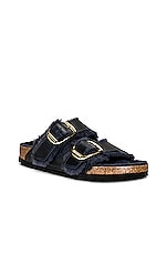 BIRKENSTOCK Arizona Big Buckle Sandal in Midnight, view 2, click to view large image.