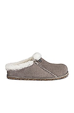 BIRKENSTOCK Zermatt Shearling Clog in Stone Coin, view 1, click to view large image.