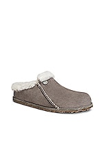 BIRKENSTOCK Zermatt Shearling Clog in Stone Coin, view 2, click to view large image.