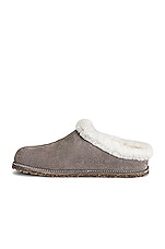 BIRKENSTOCK Zermatt Shearling Clog in Stone Coin, view 5, click to view large image.