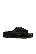 BIRKENSTOCK Kyoto Exquisite Sandal in Black, view 1, click to view large image.
