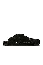 BIRKENSTOCK Kyoto Exquisite Sandal in Black, view 5, click to view large image.