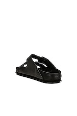BIRKENSTOCK Arizona Exquisite Sandal in Black, view 3, click to view large image.