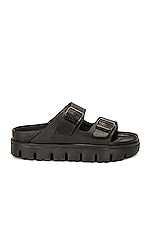 BIRKENSTOCK Arizona Exquisite Chunky in Black, view 1, click to view large image.