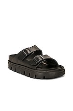 BIRKENSTOCK Arizona Exquisite Chunky in Black, view 2, click to view large image.