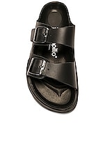 BIRKENSTOCK Arizona Exquisite Chunky in Black, view 4, click to view large image.