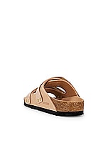 BIRKENSTOCK Uji Sandal in Nude, view 3, click to view large image.