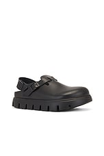 BIRKENSTOCK Tokio Chunky Exquisite Clog in Black, view 2, click to view large image.