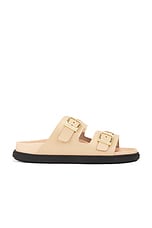 BIRKENSTOCK St Barths Exquisite Sandal in New Beige, view 1, click to view large image.