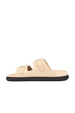 BIRKENSTOCK St Barths Exquisite Sandal in New Beige, view 5, click to view large image.