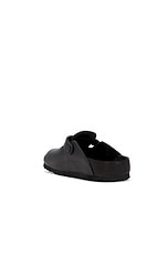 BIRKENSTOCK Boston Exquisite Sandal in Black, view 3, click to view large image.