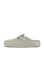 BIRKENSTOCK Boston Exquisite Clog in Mineral Gray, view 5, click to view large image.