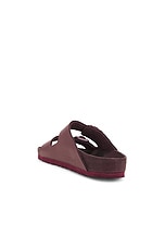 BIRKENSTOCK Arizona Exquisite Sandal in Zinfandel, view 3, click to view large image.