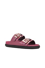 BIRKENSTOCK St Barths Exquisite Sandal in Berry Crush, view 2, click to view large image.