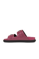 BIRKENSTOCK St Barths Exquisite Sandal in Berry Crush, view 5, click to view large image.