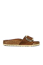 BIRKENSTOCK Madrid Big Buckle Sandal in Cognac, view 1, click to view large image.
