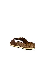 BIRKENSTOCK Madrid Big Buckle Sandal in Cognac, view 3, click to view large image.