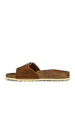 BIRKENSTOCK Madrid Big Buckle Sandal in Cognac, view 5, click to view large image.