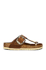 BIRKENSTOCK Gizeh Big Buckle Sandal in Cognac, view 1, click to view large image.