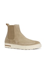 BIRKENSTOCK Bend Chelsea Boot in Taupe, view 2, click to view large image.