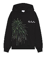 Blue Sky Inn Royal Palm Hoodie in Black, view 1, click to view large image.