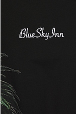 Blue Sky Inn Royal Palm Hoodie in Black, view 3, click to view large image.