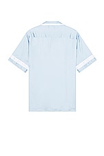 Blue Sky Inn Waiter Shirt in Baby Blue, view 2, click to view large image.