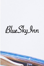 Blue Sky Inn Car Tee in White, view 3, click to view large image.