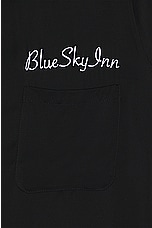 Blue Sky Inn Waiter Shirt in Black, view 3, click to view large image.