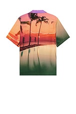 Blue Sky Inn Pool Party Shirt in Orange, view 2, click to view large image.