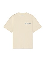 Blue Sky Inn Logo Tee in Cream, view 1, click to view large image.