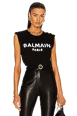 BALMAIN タンクトップ - Noir & Blanc | FWRD