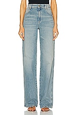 Blumarine Boyfriend Wide Leg in Country Blue, view 1, click to view large image.