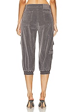 Blumarine Cargo Pant in Shark, view 4, click to view large image.