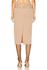 Blumarine Midi Skirt in Amphora, view 3, click to view large image.