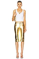 Blumarine Tank Top in Optical Withe, view 4, click to view large image.