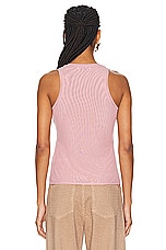 Blumarine Tank Top in Pink, view 3, click to view large image.
