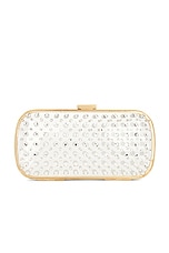 Blumarine Plexi Clutch in Trasparent & Crystal, view 1, click to view large image.